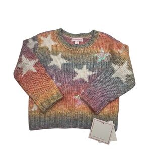 NWT Design History Rainbow Combo Sweater Size 2T